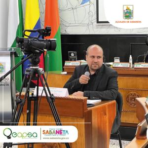 Realizamos rendición de cuentas ante el Concejo Municipal  y la comunidad sabaneteña